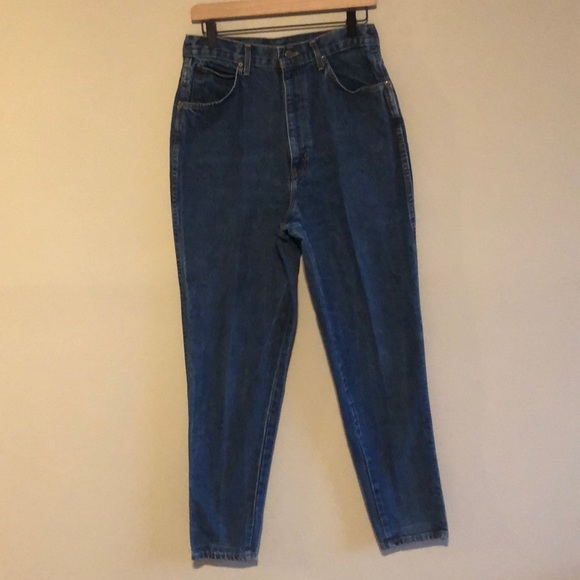 chic Denim - Chic Vintage High Rise Tapered Leg Mom Jeans